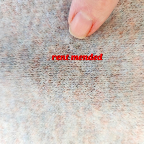 Madewell Wool Blend Walker Cardigan Sweater, Open Front, Pockets, Slouchy Fit M - Picture 11 of 12